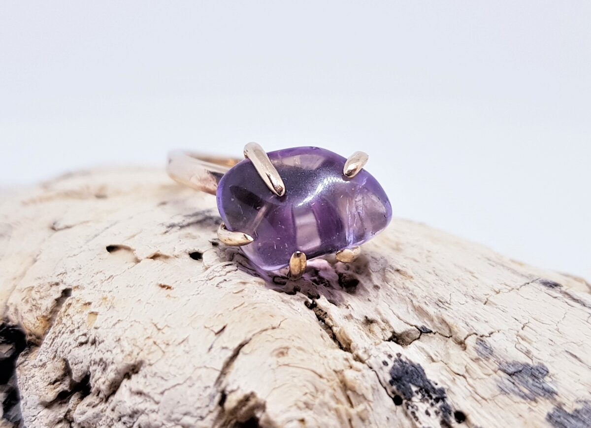 Bronze Ring With Ametrine "Out Of The Ordinary" (plain)