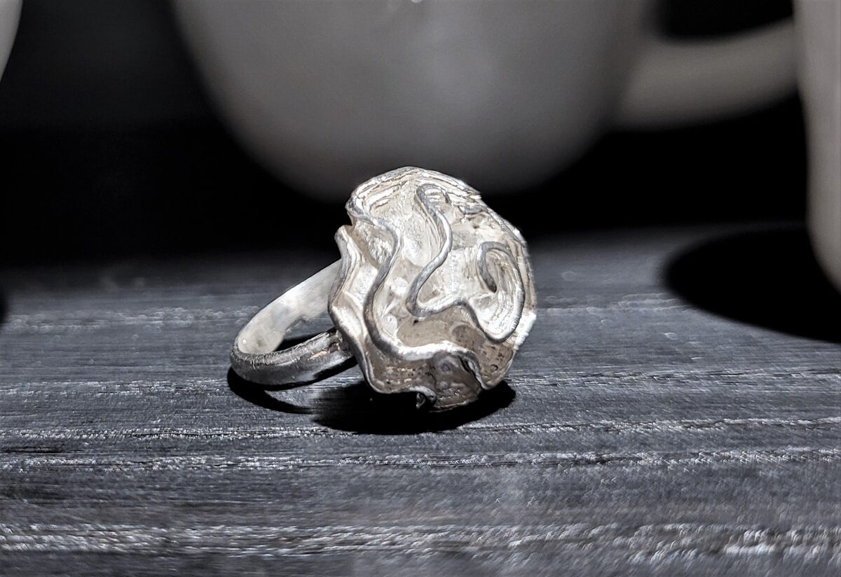 Silver Ring "The Rose"