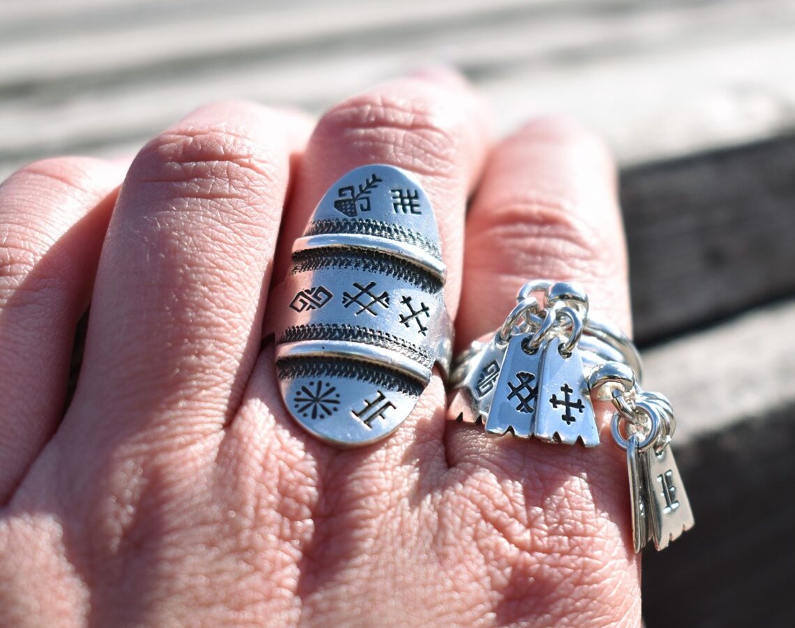 Silver "Bride's Ring"
