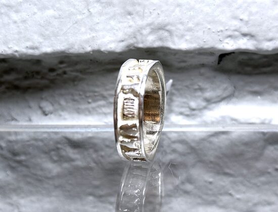 Sudraba gredzens  "Draugi"