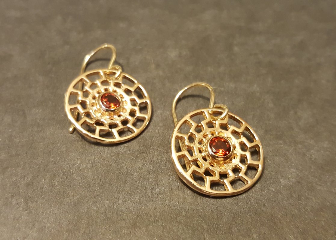 Earrings "The Warmth Of The Sun"