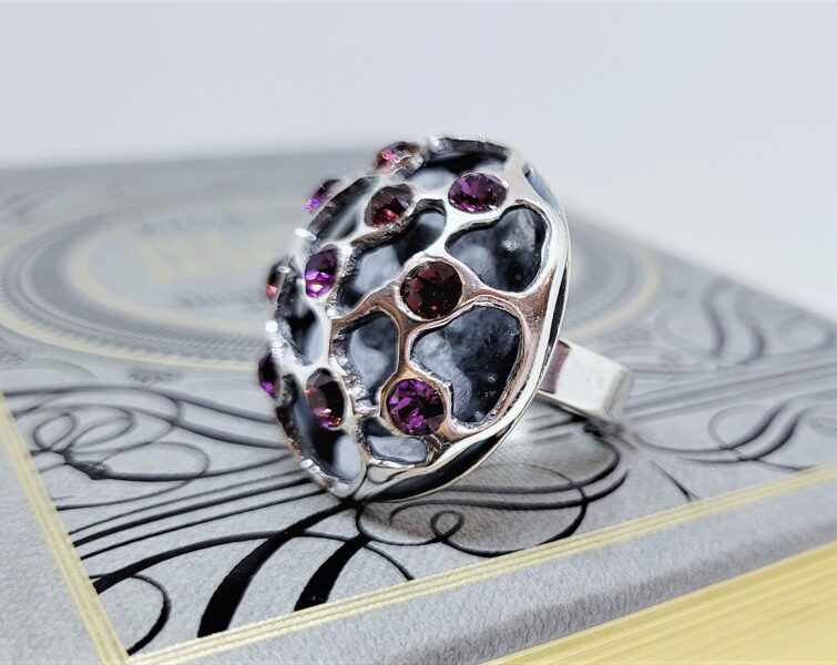Silver Ring "Morning Dew"
