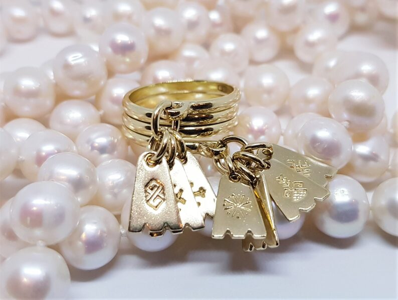 Goldring „Ring der Braut oder Ring der Sieben Tage“