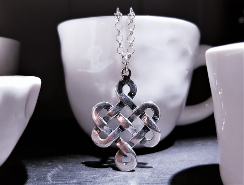 Silver Pendant "Infinity" (medium)