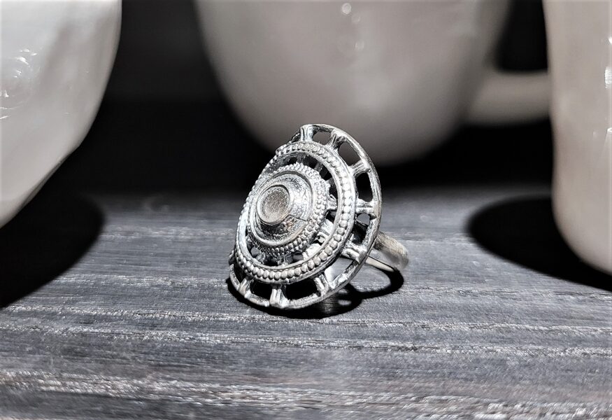 Silver Ring "Ice Crystal"