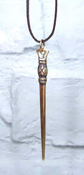 Bronze Pendant "The Needle"