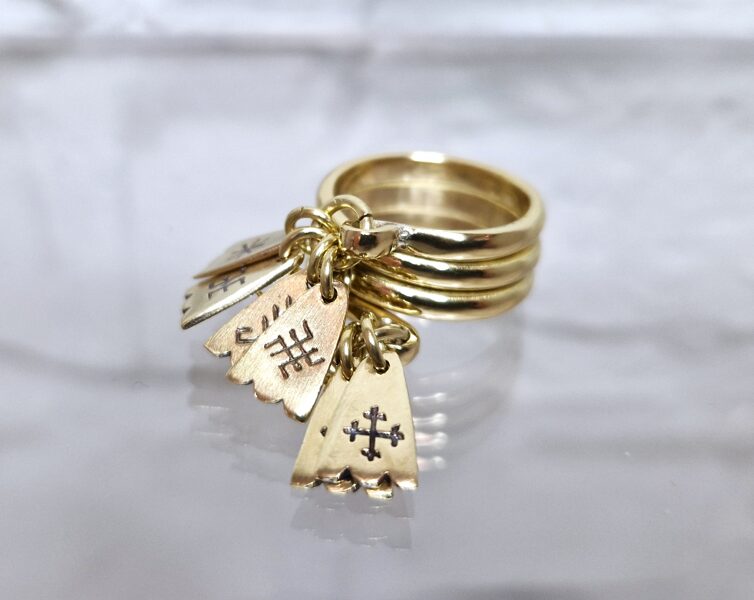 Bronzering „Ring der Braut“
