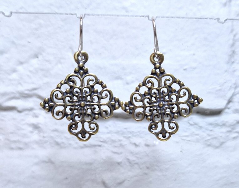 Bronze Earrings "The Small Fest"