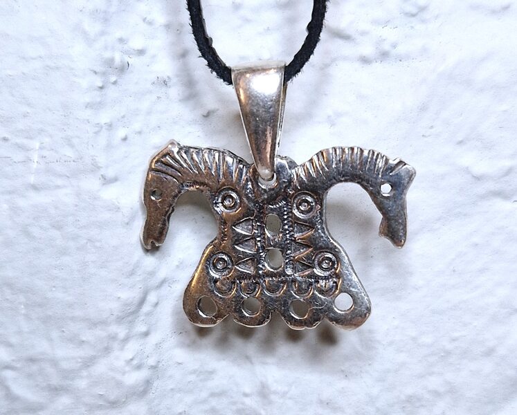 Sudraba kulons "Zirdziņš" (dubultais)