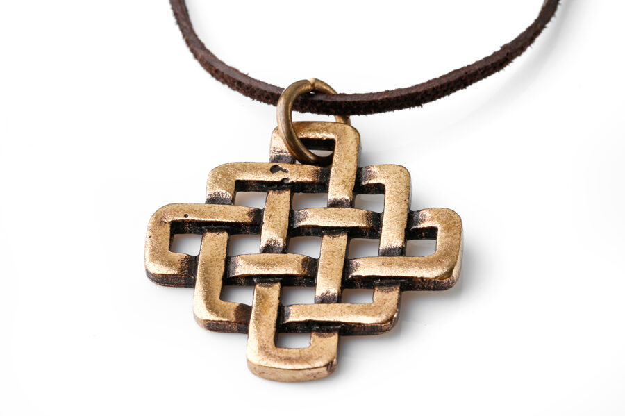 Bronzas kulons "Laika un likteņa zīme" (liels)