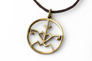 Bronzas kulons "Austras koks" (atturīgs)