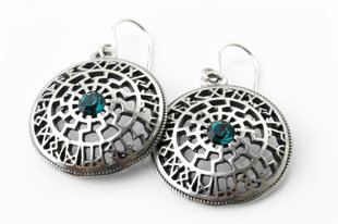 Silver Earrings "The Runes"
